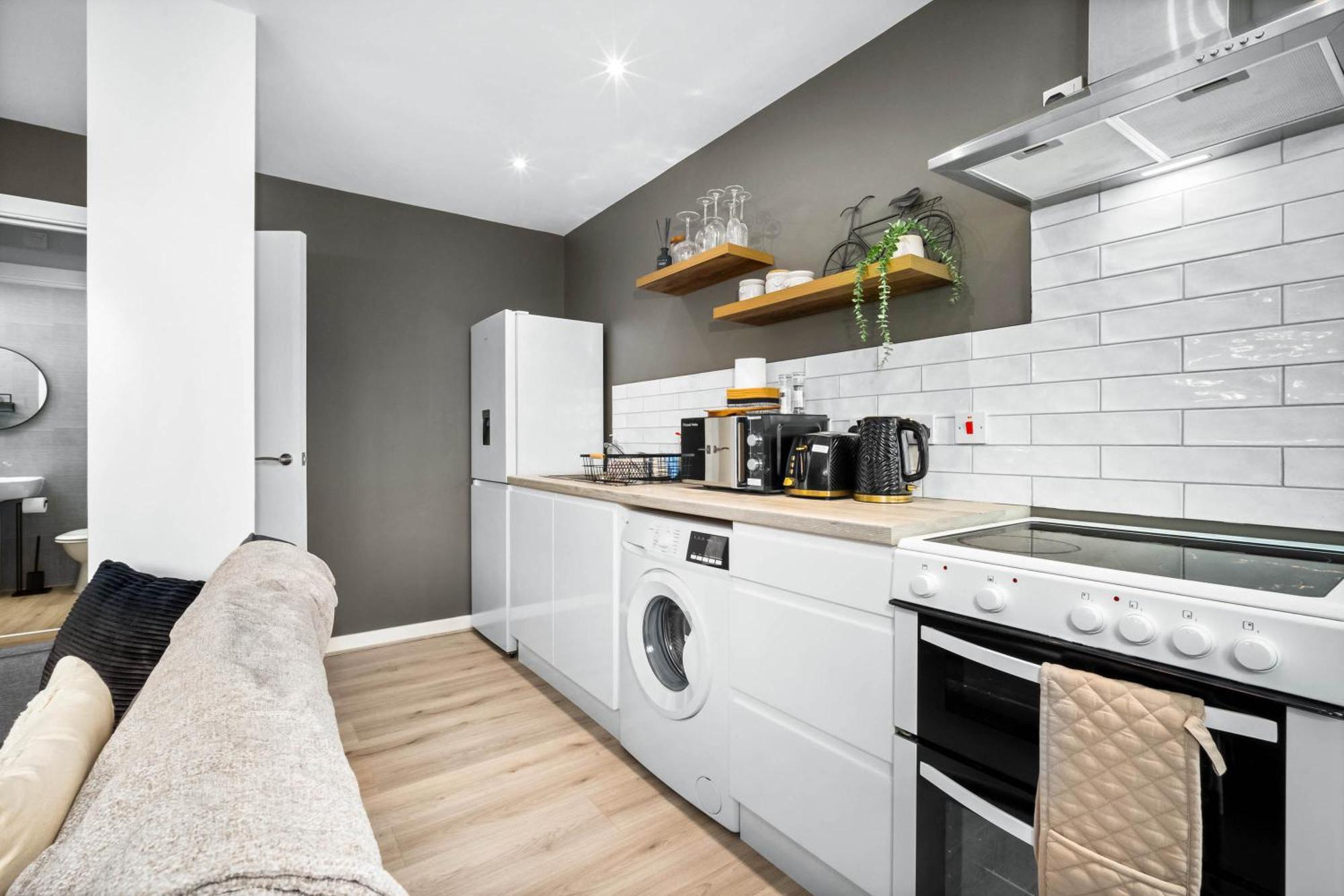 Luxe Apartment With Private Parking In Gated Complex - Close To Jq & City Centre - Top Rated - 7Sh Birmingham Bagian luar foto